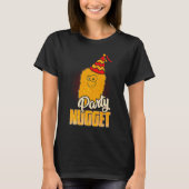Funny Chicken Nugget T Fast Food Kostüme T-Shirt (Vorderseite)