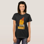 Funny Chicken Nugget T Fast Food Kostüme T-Shirt (Vorne ganz)