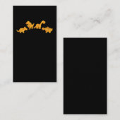 Funny Chicken Nuggets Dino Food Dinosaurier Lover Visitenkarte (Vorne/Hinten)