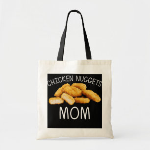 Funny Chicken Nuggets Geschenk für Mama Frauen Nug Tragetasche