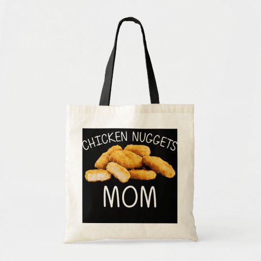 Funny Chicken Nuggets Geschenk für Mama Frauen Nug Tragetasche (Vorne)