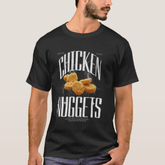 Funny Chicken Nuggets Lover Retro Bootleg 90er T-Shirt