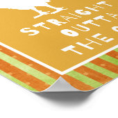 Funny Chicken Poster (Ecke)