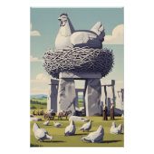 Funny chicken poster (Vorderseite)