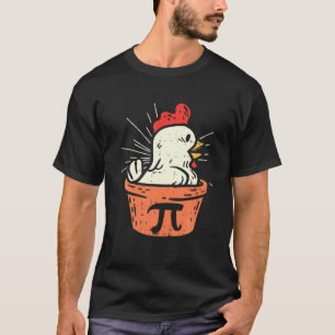 Funny Chicken Pot Pi Day Pie Math Lover Geek Gesch T-Shirt