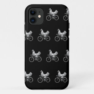 Funny Chicken Riding Bike Süße Tier Liebe Case-Mate iPhone Hülle