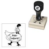 Funny Chicken Rubber Briefmarke für Lehrer Ausgeze Gummistempel (Stempel)