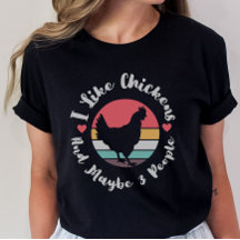 Funny Chicken Shirt, antisozialer Spaß