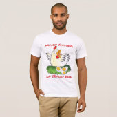 Funny Chicken Shirt Wicked Chickens (Vorne ganz)