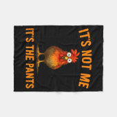 Funny Chicken Silly Farm Animal Humor Gift For Men Fleecedecke (Vorderseite (Horizontal))