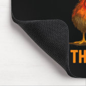 Funny Chicken Silly Farm Animal Humor Gift For Men Mousepad (Ecke)