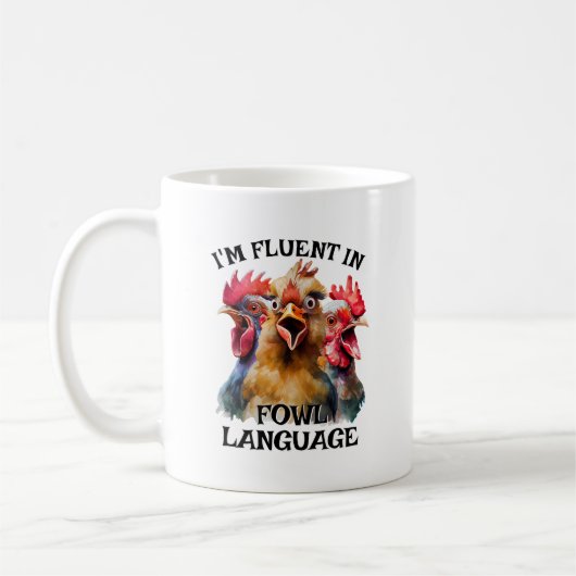 Funny Chicken Tasse (Links)