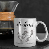 Funny Chicken Tasse