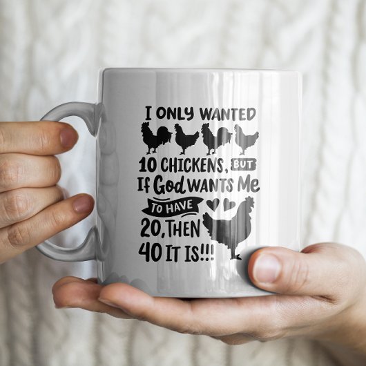 Funny Chicken Tasse