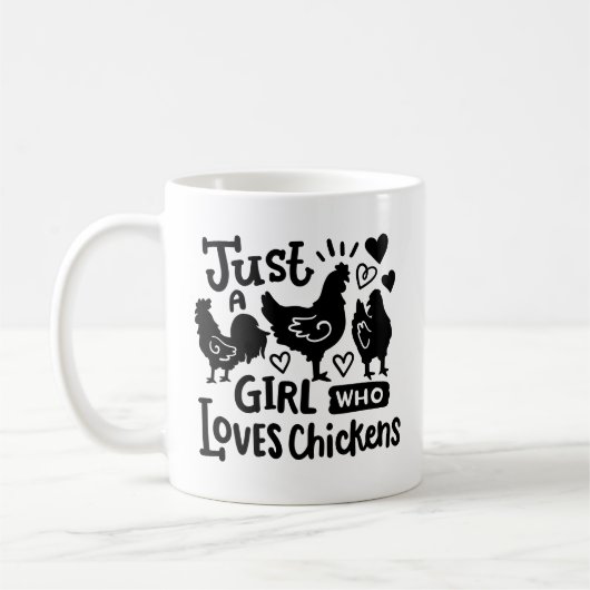 Funny Chicken Tasse (Links)