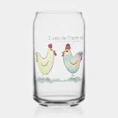 Funny Chicken war ein Ostereier Dosenglas (Vorderseite)