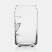 Funny Chicken war ein Ostereier Dosenglas (Links)