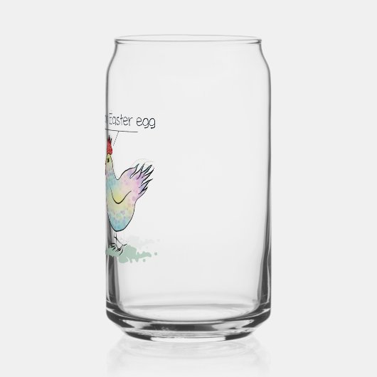 Funny Chicken war ein Ostereier Dosenglas (Links)