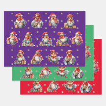 Funny Chicken Weihnachts-Shoppers 3 Farben