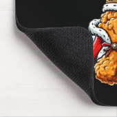 Funny Chicken Wing King Grillen Chicken Wing Graph Mousepad (Ecke)