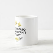 Funny Chicken Zitat: Hühner sind wie Kartoffelhühn Kaffeetasse (Mittel)