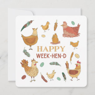 Funny Chickens Hen Party Weekend