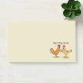 Funny Chickens Ostereier Cartoon Post-it Klebezettel (Büro)