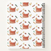 Funny Chickens Personalisiertes Rezept Buch (Rückseite)