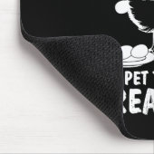 Funny Chickens Pet Gekackt Frühstück Bauer Mousepad (Ecke)