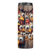 Funny Chickens Thermosbecher (Rückseite)