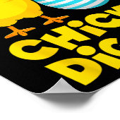 Funny Chicks Dig Me für Männer Jungen Kinder Kinde Poster (Ecke)