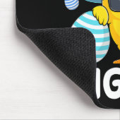 Funny Chicks Dig Me Osterkind Jungs Männer glückli Mousepad (Ecke)