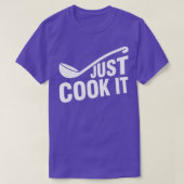 Funny Chief Cook Saying T-Shirt (Design vorne)