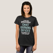 Funny Chief Learning Officer Gift - Ich bin der Ok T-Shirt (Vorne ganz)