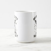 Funny Chihuahua Anxiety Shirt – Distressed Nervous Kaffeetasse (Mittel)