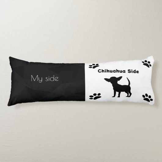 Funny Chihuahua Body Pillow Seitenschläferkissen (Vorderseite)