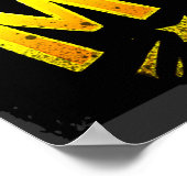 Funny Chihuahua Bus Meme Teen Gift Poster (Ecke)