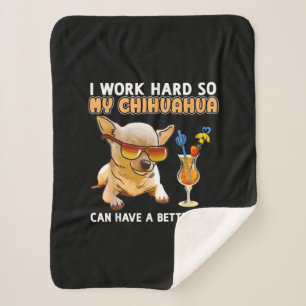 Funny Chihuahua Chihuahua Lover Geschenke Sherpadecke