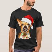 Funny Chihuahua Christmas Shirt For Dog Lovers Wom (Vorderseite)