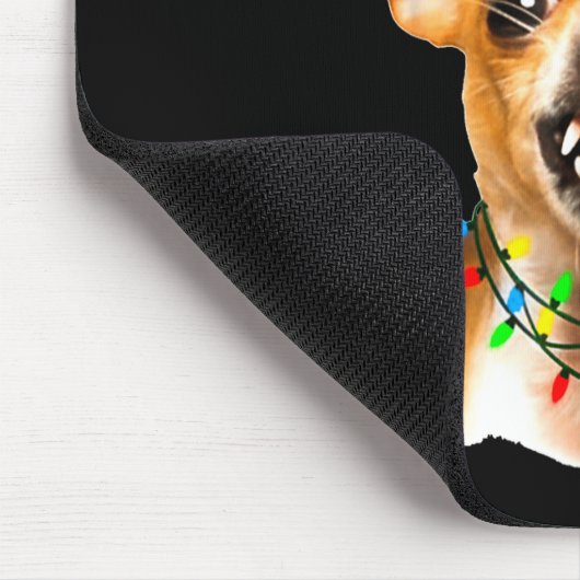 Funny Chihuahua Christmas Shirt For Dog Lovers Wom Mousepad (Ecke)