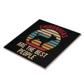 Funny Chihuahua Dogs Gift Fliese (Seite)