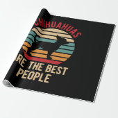 Funny Chihuahua Dogs Gift Geschenkpapier (Ungerollt)