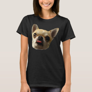Funny Chihuahua Face Naughty Chihuahua Relaxed Fit T-Shirt