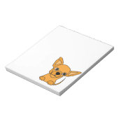 Funny Chihuahua Puppy Dog Notizblock (Rotiert)