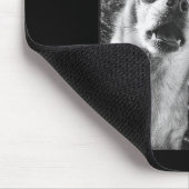 Funny Chihuahua Selfie With Bigfoot Sasquatch Cryp Mousepad (Ecke)