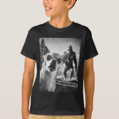 Funny Chihuahua Selfie With Bigfoot Sasquatch Cryp T-Shirt (Vorderseite)