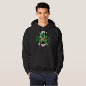 Funny Chihuahua St Patricks Day Chihuahua Mama Iri Hoodie (Vorne ganz)