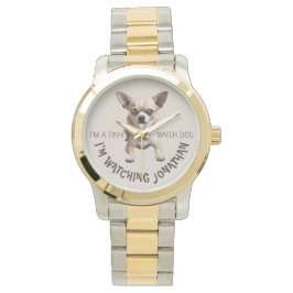 Funny Chihuahua Watch Dog Watch Armbanduhr