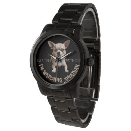 Funny Chihuahua Watch Dog Watch Armbanduhr