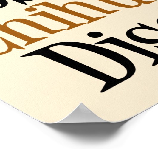 Funny Chihuauhua Niedlich Poster (Ecke)